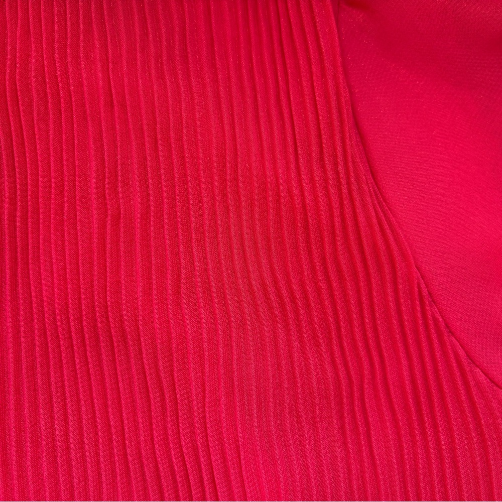 Nanette Lepore Vibrant Red Long Sleeve Dress - Picture 6 of 7